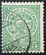 Luxembourg 1907-19 - YT N°92 - Oblitéré - 1907-24 Wapenschild