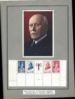 Timbres Neufs  Effigie Du Marechal Petain  1943 Quintuplette  Du Secours National + Portait - Autres & Non Classés