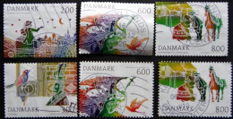 Denmark 2012 Fairy Tale H.C. Andersen  Minr..1701-1704A  -1703-04C  (O)  ( Lot B 2294 ) - Used Stamps
