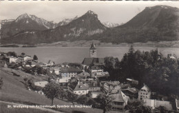 E127) ST. WOLFGANG Mit Rettenkogel - Sparber U. Pleckwand - Kirche U. Häuser S/W ALT - St. Wolfgang