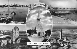 Ile De Batz * Souvenir De La Commune * Cp 5 Vues - Ile-de-Batz