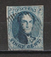 Belgique 1849 à 1861 : Timbres Yvert & Tellier N° 4 - 7 Ou 11 à étudier Et Oblitérés (*) - 1849-1850 Medaglioni (3/5)