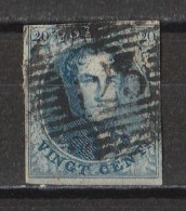 Belgique 1849 à 1861 : Timbres Yvert & Tellier N° 4 - 7 Ou 11 à étudier Et Oblitérés (*) - 1849-1850 Medaglioni (3/5)