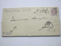 1890 , ISNY   , Klarer Stempel Auf Brief - Briefe U. Dokumente