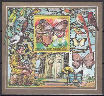 Togo 1990 (MNH) - MI Bl347A) - Several Birds On Bloc Border - Collections, Lots & Series