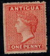 Antigua 1863 Mi. 2b Sans Gomme 100% Reine Victoria, 1 P - 1858-1960 Kronenkolonie