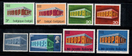 Europe CEPT 1969 Neuf ** 100% Belgique, Italie - 1969