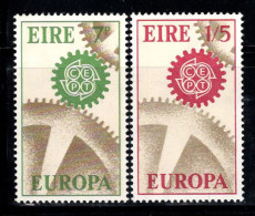 Irlande 1967 Mi. 192-193 Neuf ** 100% Europe CEPT, Engrenages - Nuovi