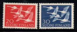Finlande 1956 Mi. 465-466 Neuf ** 100% Europe CEPT, Oiseaux, Cygnes - Nuevos