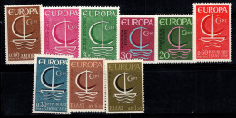 Europe CEPT 1966 Neuf ** 100% Belgique, Allemagne, Grèce - 1966