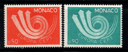 Monaco 1973 Mi. 1073-1074 Neuf ** 100% Europa CEPT, Emblème - Sonstige & Ohne Zuordnung