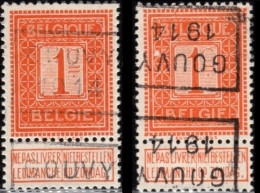 Preo's (108) 'GOUVY 1914'  OCVB 2287 C+D - Roulettes 1910-19