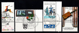 Israël 1989 Oblitéré 100% Bédouins, Circassiens, Emblèmes - Used Stamps (with Tabs)