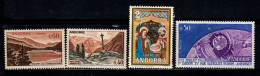 Français Andorre 1957 Neuf ** 100% Paysages, Télécommunications - Neufs