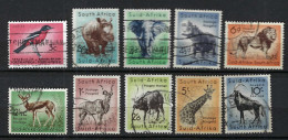 AFRIQUE Du SUD Ca. 1960: TP Obl. "ANIMAUX" - Used Stamps