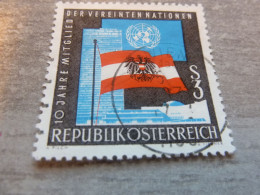 Republik Osterreich - Vereinten Nationen - Val 3 S - Multicolore - Oblitéré - Année 1987 - - Andere & Zonder Classificatie