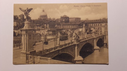 LAZIO ROMA CITTÀ NUOVO PONTE V.EMANUELE Formato Piccolo Non Viaggiata Anni 10/20 Condizioni Buone - Ponti