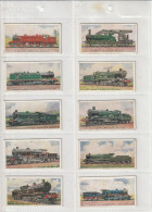 SERIE COMPLETE 50 CARTES CIGARETTES WILLS - TRENI (KX568 - Variétés Et Curiosités