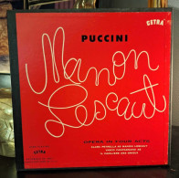 Puccini - Manon Lescaut - Box 3 LP's - Opéra & Opérette