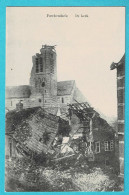 * Passendale - Passchendaele (Zonnebeke) * De Kerk, église, Church, Kirche, Ruines, Guerre, War, Krieg, Old - Zonnebeke