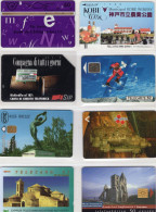 Set Von 8x TK Telecartes 22€ Sortiment Mit Croatia Cyprus France Italy Greece Nippon Hungary Austria World Of Phonecards - Origine Sconosciuta