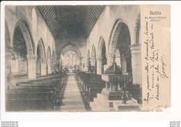 BATTLE St. Mary's Church Interior ( Mauvais état ) - Sonstige & Ohne Zuordnung