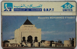 Morocco ONPT 50 Units Landis And Gyr - Mausolee Mohammed V. Rabat  ( 306C ) - Maroc