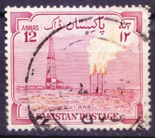 Pakistan 1955 Fine Used, Mi PK 78,Sui Gas Plant, Petrochemical Industries - Gas