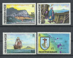 MONTSERRAT    YVERT  292/95   MNH  ** - Christopher Columbus