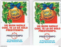 2  USATE   £. 5.000  +  £. 10.000  -  31.12.1998  TUTTO  IL  NATALE CHE  VUOI  -  S. CPL. -  QUESTE. - Publiques Figurées Ordinaires