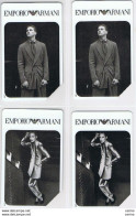 4  USATE   £. 5.000 X 2  +  £. 10.000 X 2  -  30.06.1997  EMPORIO  ARMANI  -  S. CPL. -  QUESTE. - Publiques Figurées Ordinaires