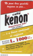 NUOVA  £. 5.000  -  31.12.2000  CAFFE'  KENON. - Publiques Figurées Ordinaires