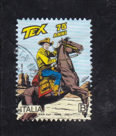 ITALIA - 2023 - 75 Anni Prima Uscita Del Fumetto Western Tex Willer – B Used - 2021-...: Usados