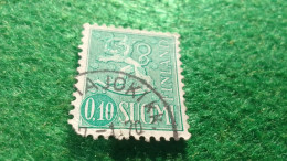 FİNLANDİYA--1960--70            LION        0.10 MK       DAMGALI - Used Stamps