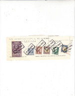 1940 - Documento Commerciale Con Tassa Di Scambio - Fiscaux