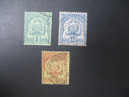 Tunisie Stamps French Colonies N° 11-14-15 Oblitéré Voir Photo - Usados