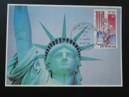 Carte Maximum Card Statue De La Liberté Statue Of Liberty Centennial Wallis Et Futuna 1986 - Tarjetas – Máxima