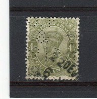 INDE ANGLAISE - Y&T N° 112° - Perfin - Perforé - George V - 1911-35 King George V