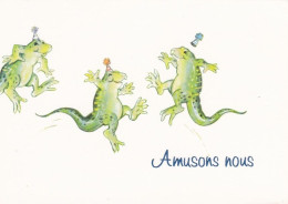 Humour--- "Amusons Nous ! " ----grenouilles  ---Animal Party - Humour