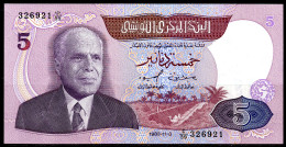 5 Dinars Type 1983-P79- UNC** // NEUF**-2 Scans-2 Images ( ENVOI GRATUIT)-(FREE SHIPPING)-SENDUNG GRATIS) - Tusesië