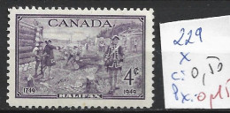 CANADA 230 * Côte 0.50 € - Unused Stamps