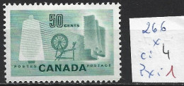 CANADA 266 * Côte 4 € - Unused Stamps