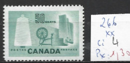 CANADA 266 ** Côte 4 € - Unused Stamps