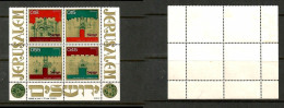 ISRAEL   Scott # 488-91** MINT NH BLOCK Of 4 W/TABS (CONDITION AS PER SCAN) (LG-1708) - Blocks & Kleinbögen