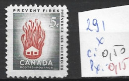 CANADA 291 * Côte 0.50 € - Unused Stamps