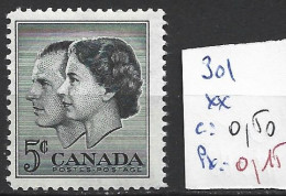 CANADA 301 ** Côte 0.50 € - Ongebruikt