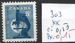 CANADA 303 ** Côte 0.50 € - Unused Stamps