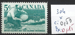 CANADA 304 * Côte 0.50 € - Unused Stamps