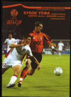 Official Program UEFA CUP 2003-04 Shakhtar Ukraine - FC Dinamo Bucuresti Romania - Libros
