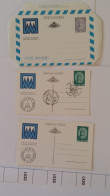 LOTTO 3 INTERI POSTALI SAN MARINO (2 NUOVI 1 FDC (LX20 - Entiers Postaux